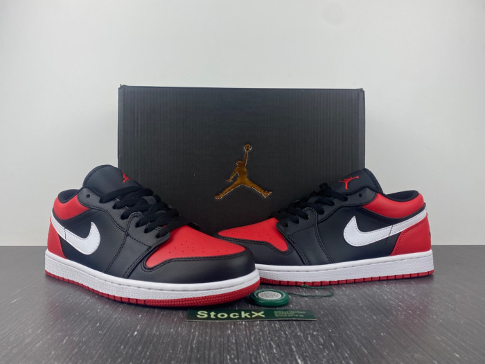 air jordan 1 low “alternate bred toe” 553558-066