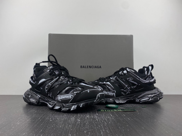 Ba*len*cia*ga track sneaker