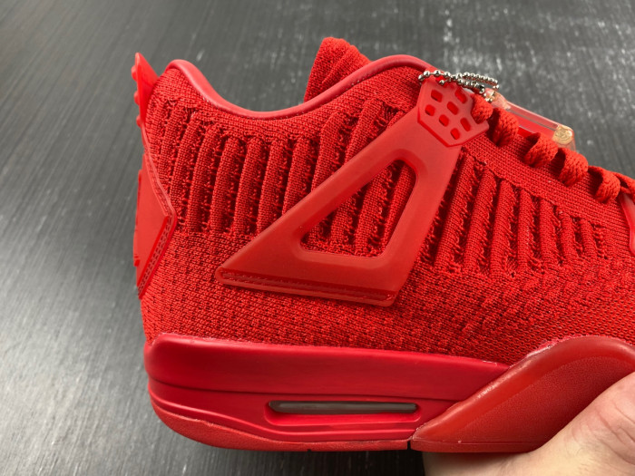 air jordan 4 flyknit red aq3559-600