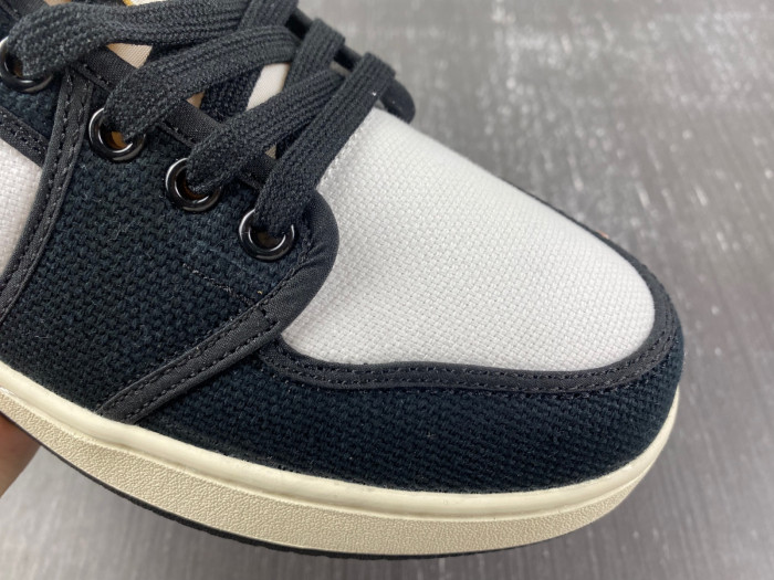 air jordan 1 retro ajko low black white dx4981-100