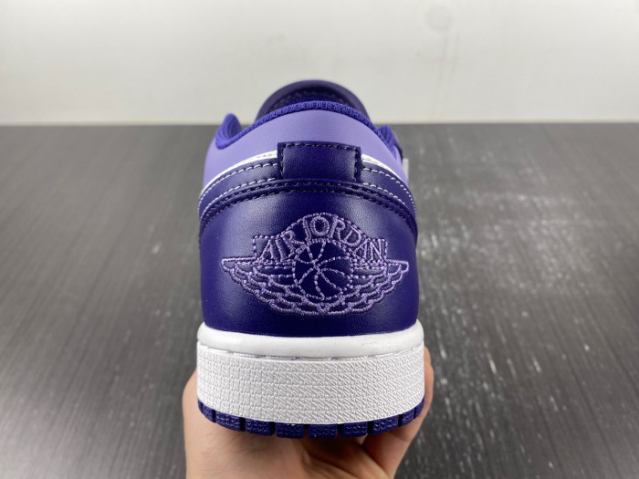 air jordan 1 low sky j light purple-white 553558-515
