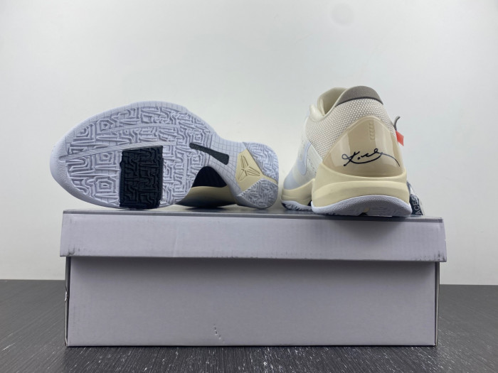 nike kobe 5 protro undefeated rice whiten kb5-0615