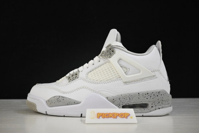 air jordan 4 white oreo tech grey ct8527-100