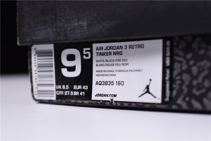 air jordan 3 retro nrg tinker fire red mens aq3835-160