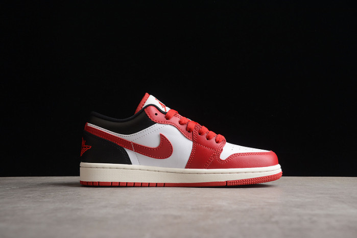 jordan 1 low reverse black toe dc0774-160