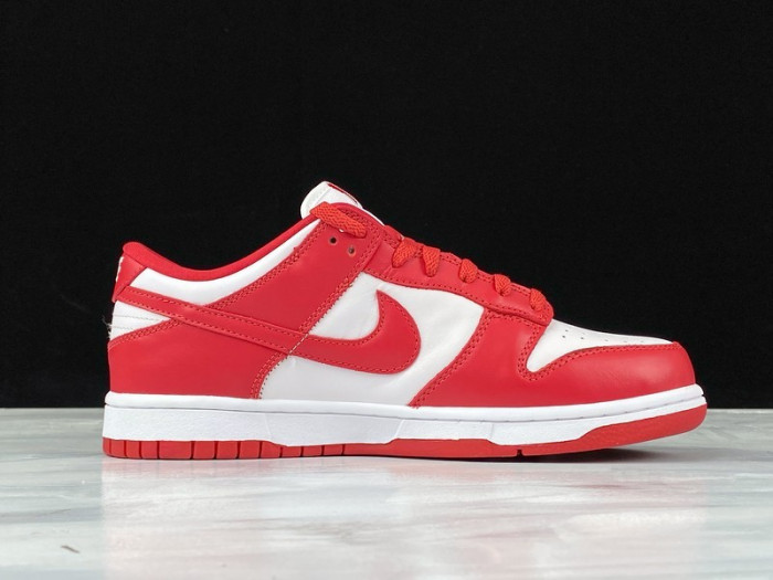 nike dunk low university red cu1727-100