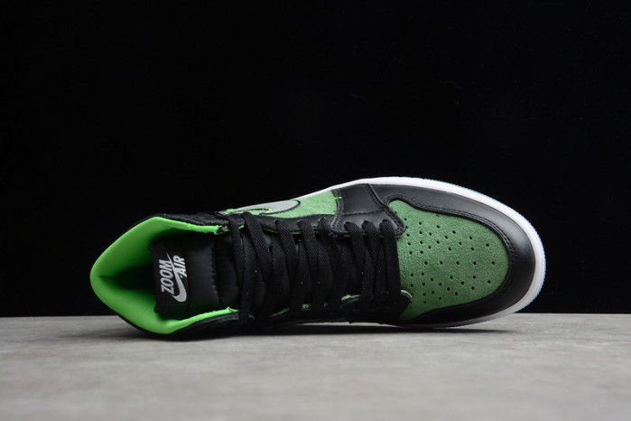 air jordan 1 high zoom “rage green” ck6637- 002
