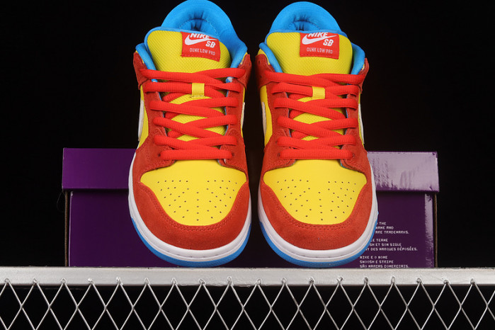 nike sb dunk low pro bart simpson bq6817-602