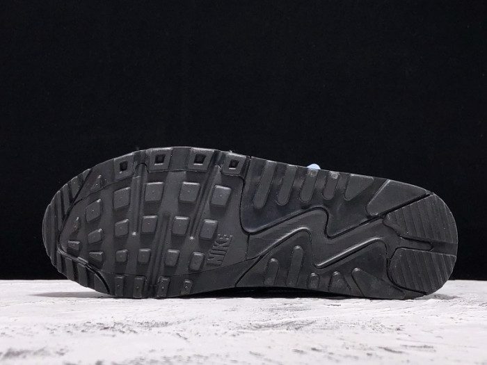 ow nike air max 90 black aa7293-001