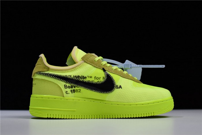 ow nike air force 1 low volt ao4606-700
