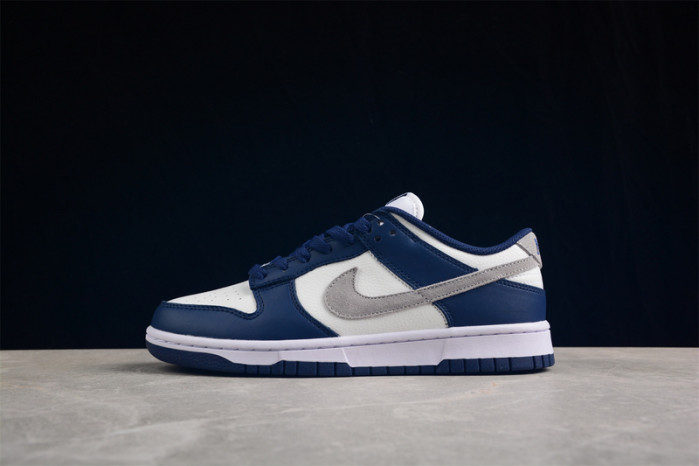 nike dunk low summit white midnight navy fd9749-400