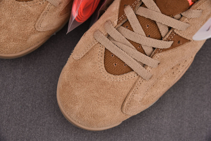 travis scott x air jordan 6 “british khaki ” dh0690-200