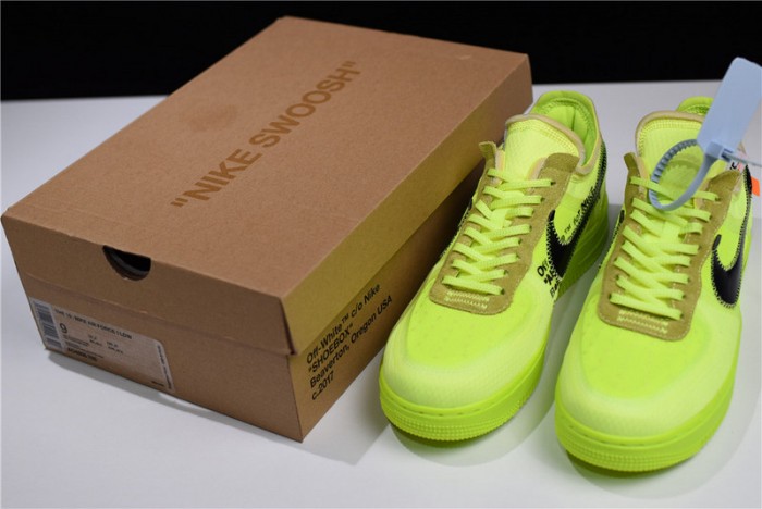 ow nike air force 1 low volt ao4606-700