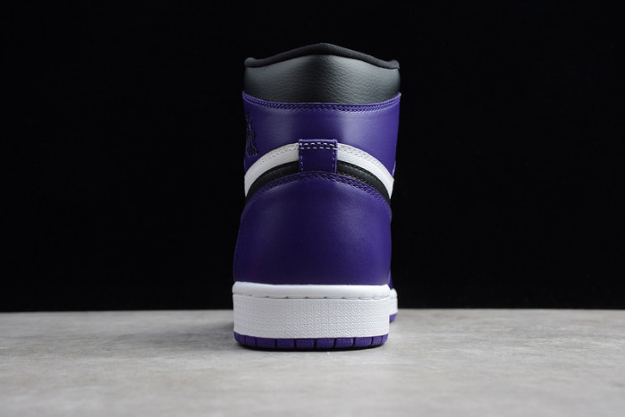 air jordan 1 aj1 court purple white 555088-500