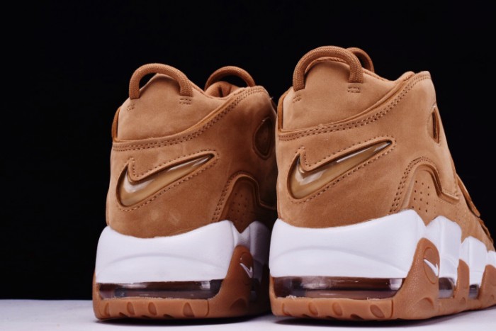 nike air more uptempo prm “wheat” brown aa4060-200