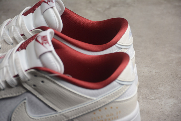 nike dunk low se just do it white phantom dv1160-100