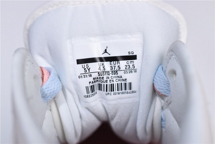 air jordan 1 high retro soh womens four lace options 555112 -035