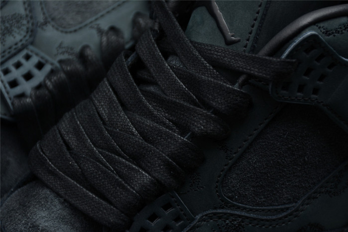 nike air jordan 4 retro kaws black 930155-001