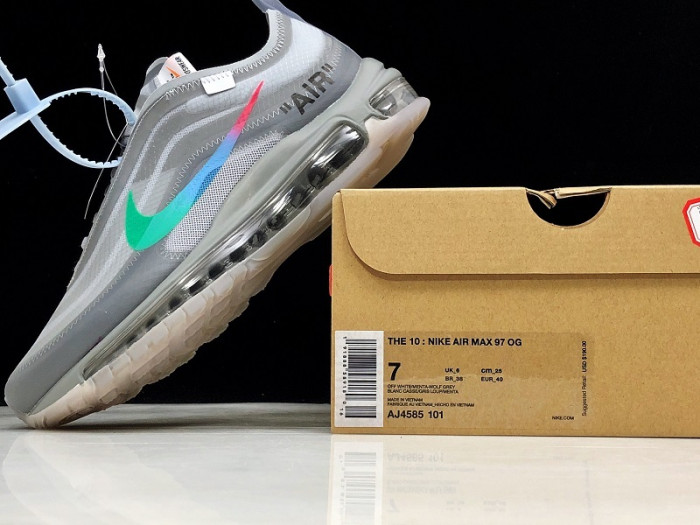 ow x nike air max 97 menta aj4585-101