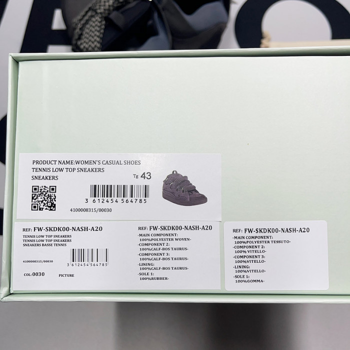 lanvin curb sneaker fy122