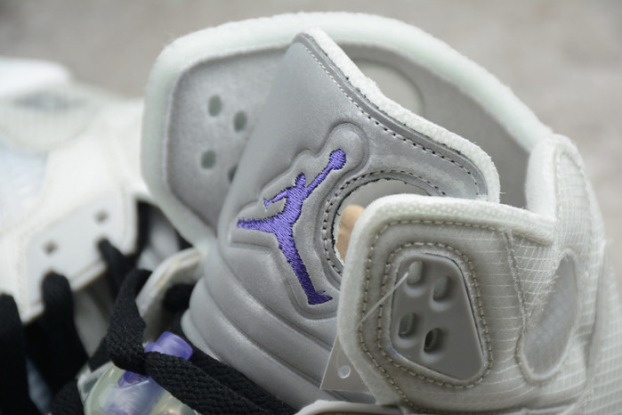 air jordan 5 white green purple ct8480-105