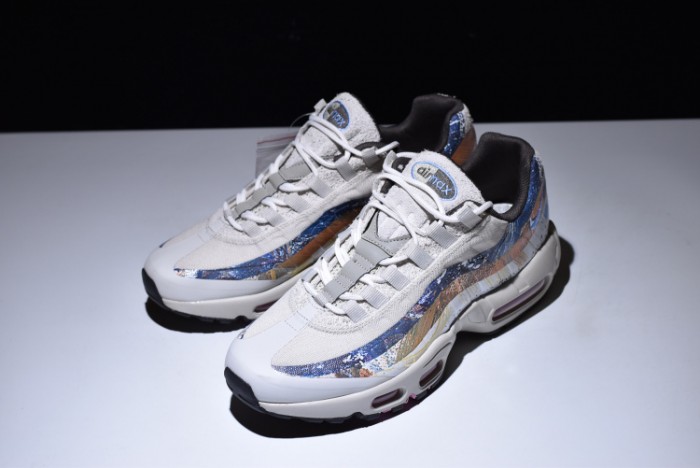 nike mens air max 95 graphic prints "dave white" 872640-200