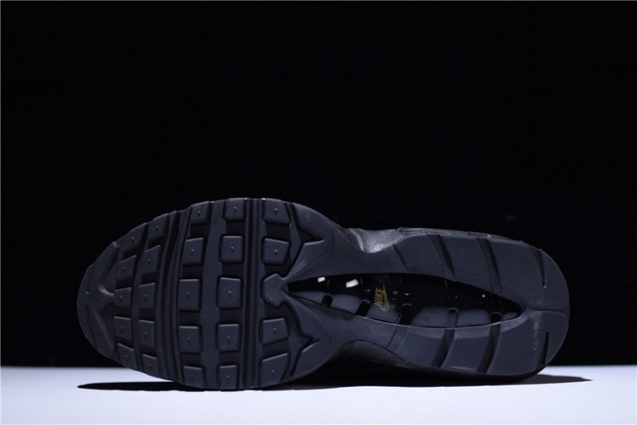 nike air max 95 premium se black/gold 924478-003