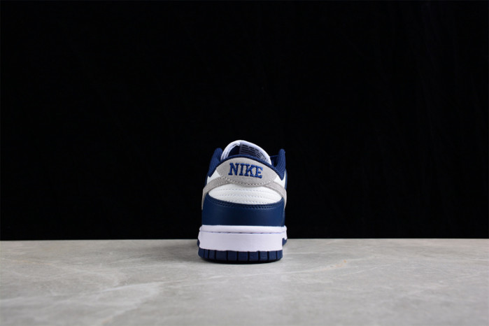 nike dunk low summit white midnight navy fd9749-400