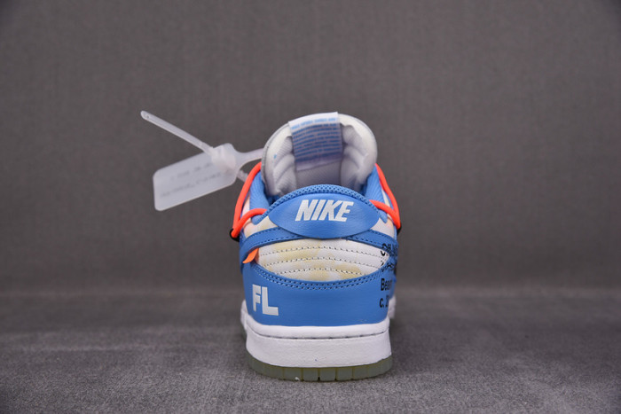 off-w x nike dunk low white blue ct0856-403