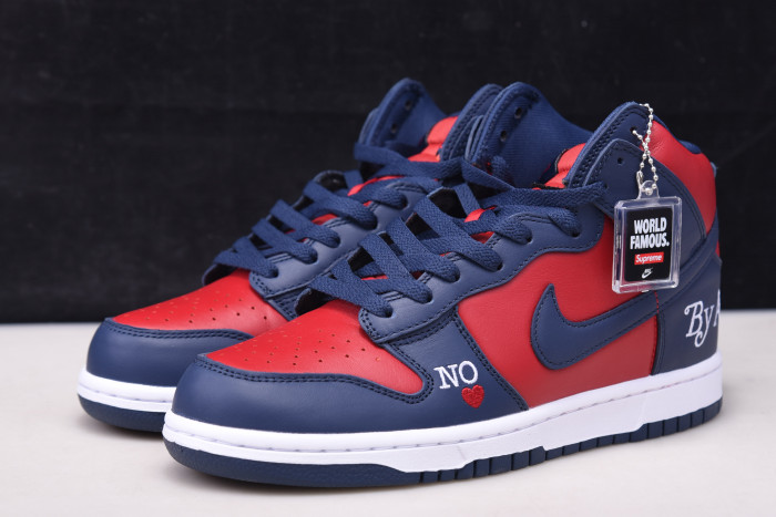 nike dunk high spme by any means navy dn3741-600