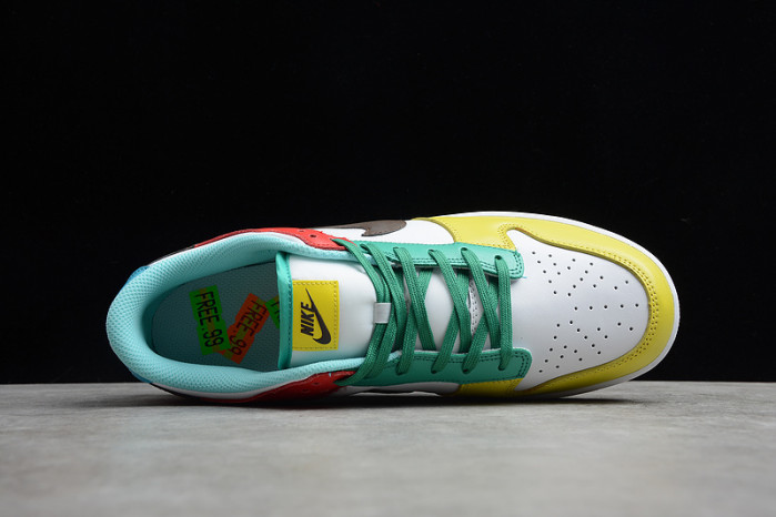 nike dunk low “free 99” dh0952-100