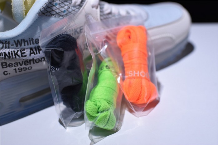 ow x nike air max 90 sail muslin virgil abloh aa7293-100