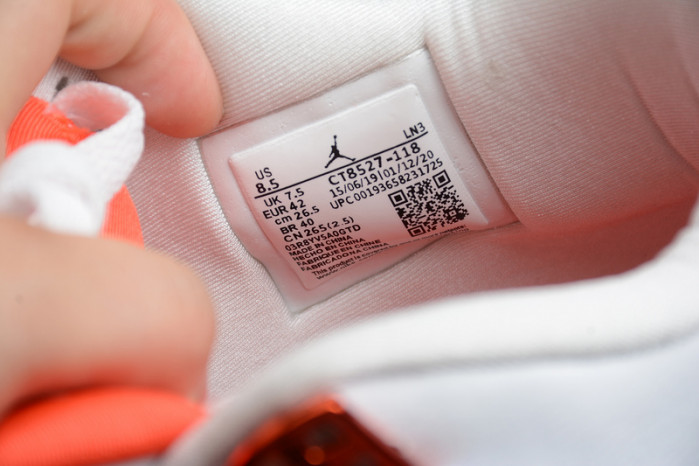 air jordan 4 retro orange metallic ct8527-118