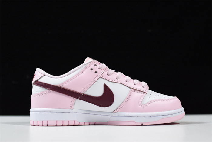 nike dunk low gs pink foam cw1590-601