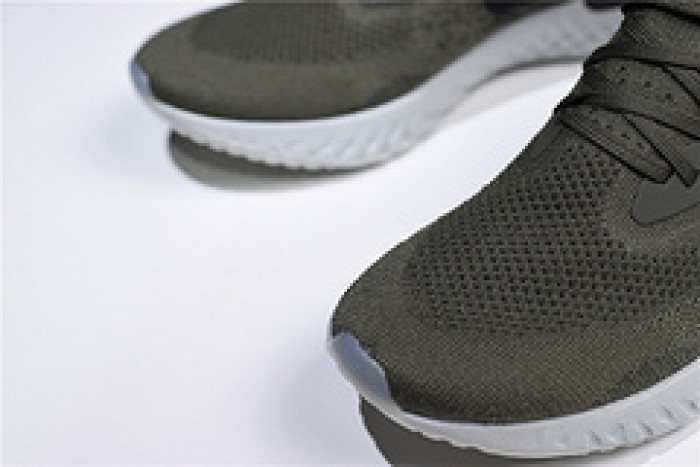 nike epic react flyknit olive aq0067 300