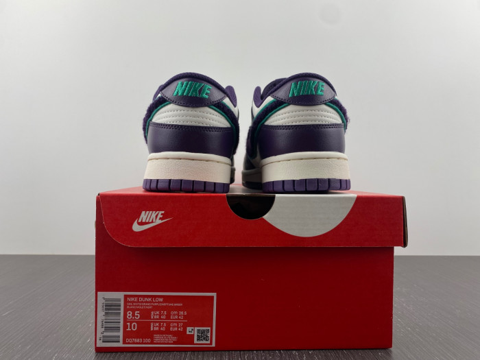 Nike Dunk Low “Chenille Swoosh” DQ7683-100