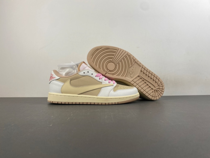 Air Jordan 1 Low Travis Scott Sail DM7866 106
