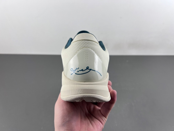 Nike Kobe 5 Protro Caitlin Clark Coconut Milk Spruce IZ1852-100