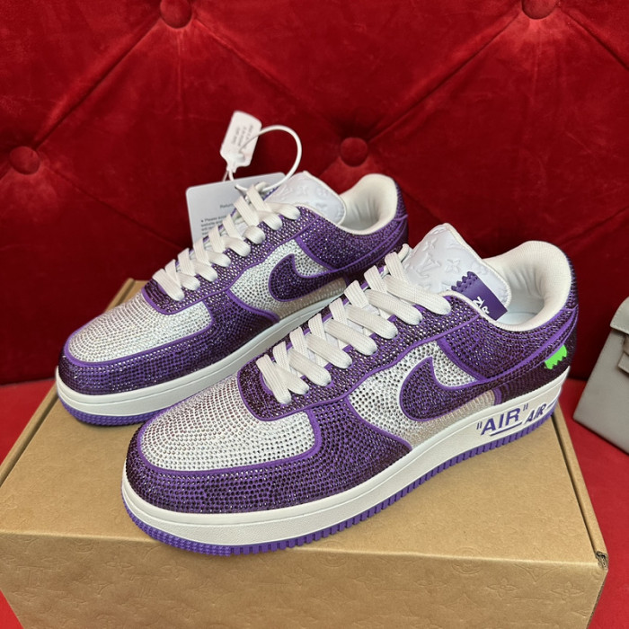 LouisVuitton x Nike Air Force LV LA09143