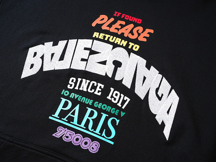 Balenciag* Hoodie Bh058