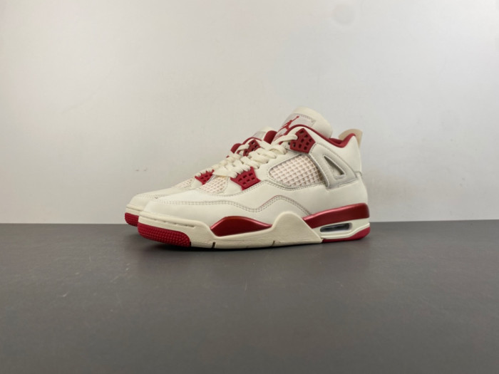 Air Jordan 4 Retro Pale Ivory Sierra Red HV0823-108