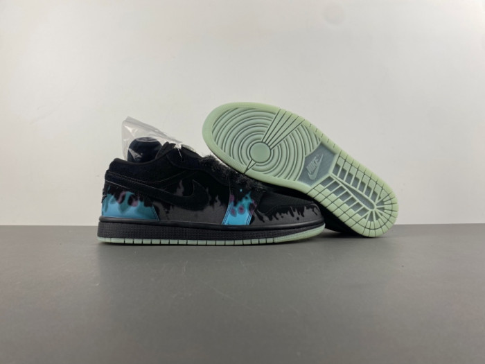 Air Jordan 1 Low Halloween Fortune Fly HQ3442-001