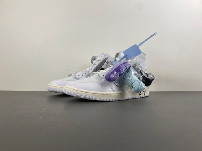 Virgil Abloh Archive x Air Jordan 1 High “Alaska” AA3834-100